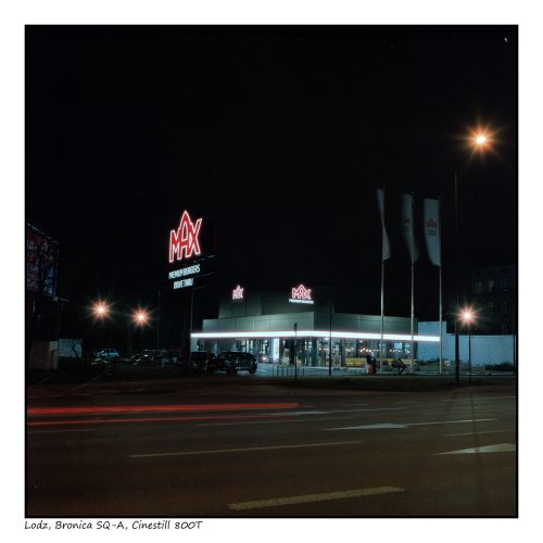 Bronica SQ-A, Cinestill 800T